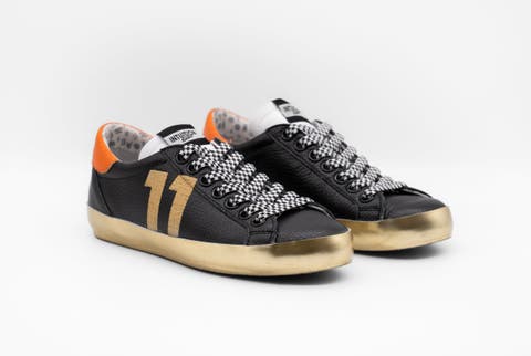 Forza Italian Leather Thunderbolt Heel Sneaker