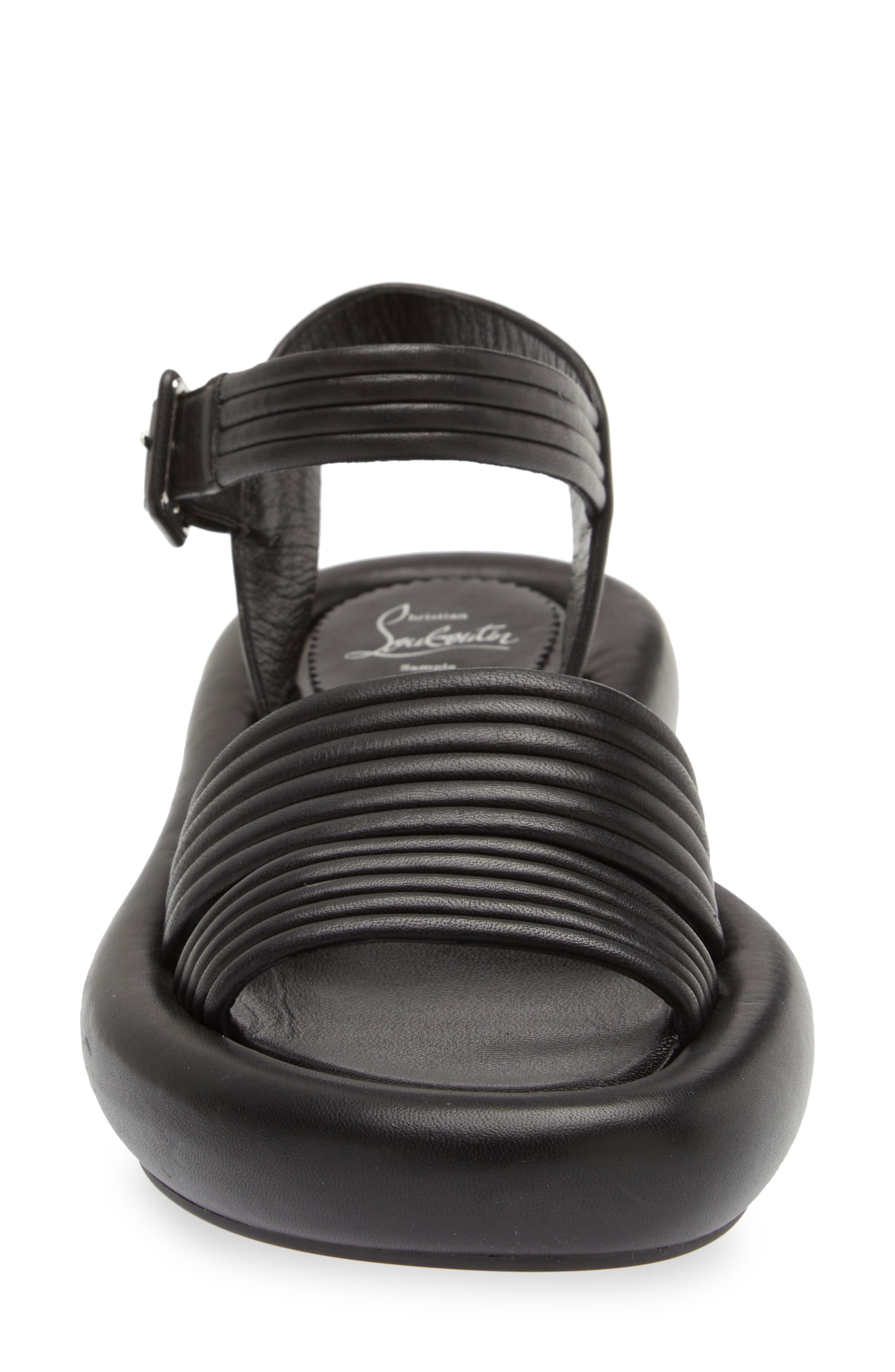 Christian Louboutin Manola Flatform Sandal, Alternate, color, 