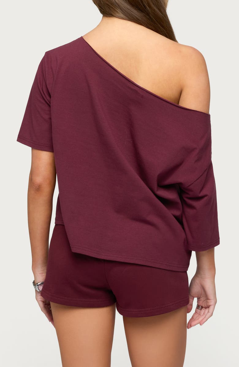 EDIKTED Davida Off the Shoulder Top, Alternate, color, 