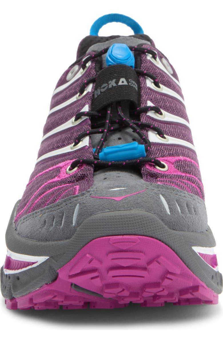 HOKA Stinson Evo OG Running Shoe, Alternate, color, Aubergine / Fuchsia