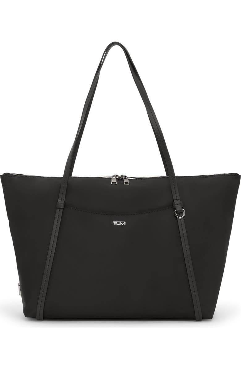 TUMI Q Tote, Main, color, Black/ Gunmetal