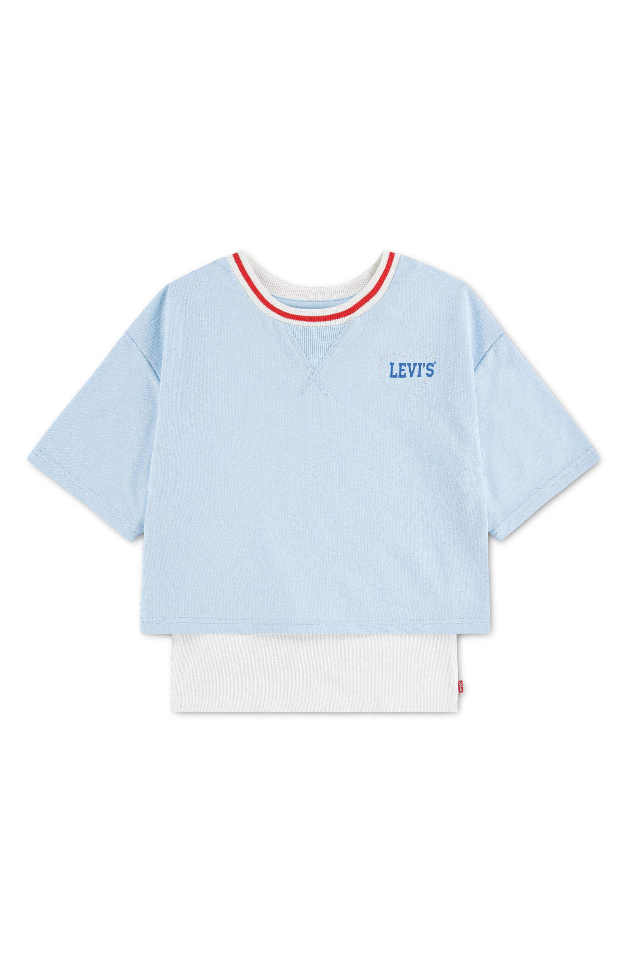 Kids' 2-Piece Layered Logo Tee & Tank Set