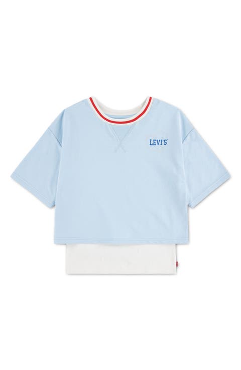 Kids' 2-Piece Layered Logo Tee & Tank Set