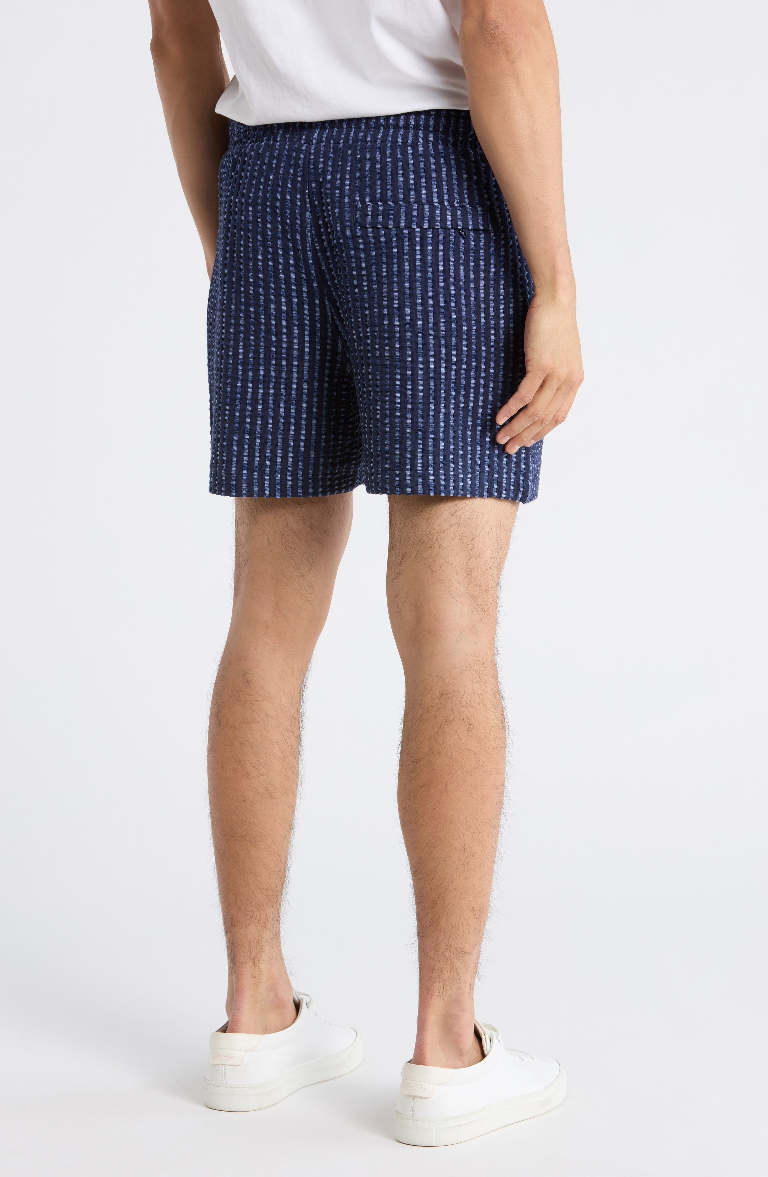 Yarn Dyed Jacquard Shorts - image 2