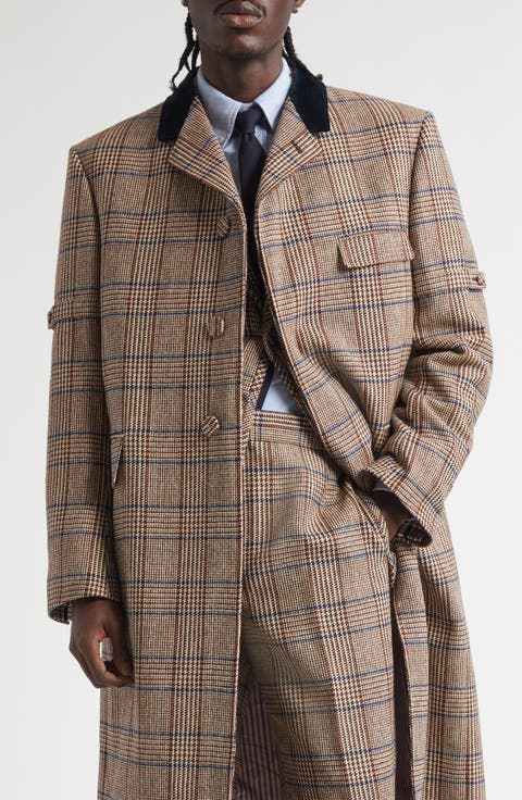 Hunting Tweed Chesterfield Coat