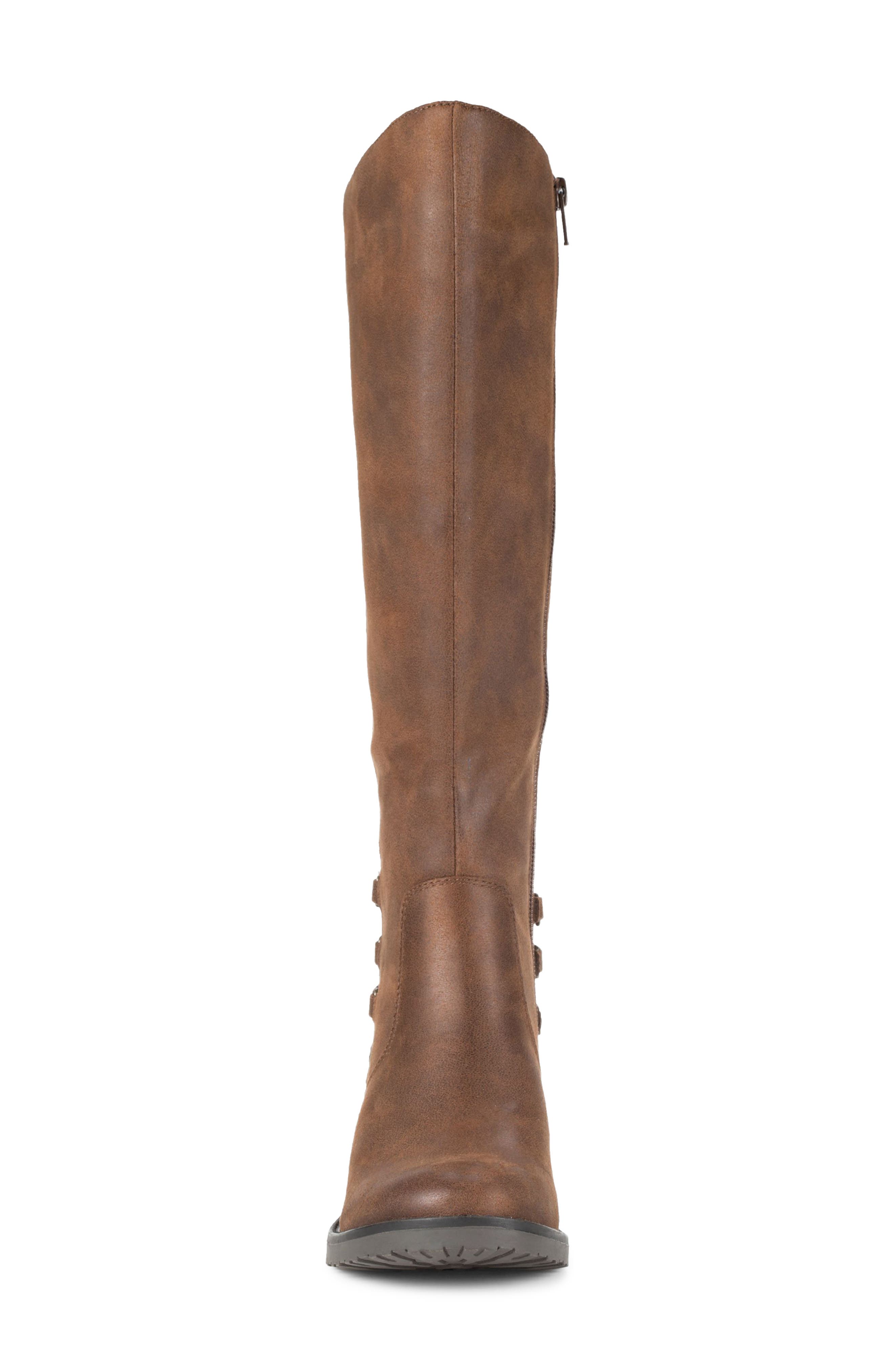 Ornella Riding Boot, Alternate, color, BRUSH BROWN