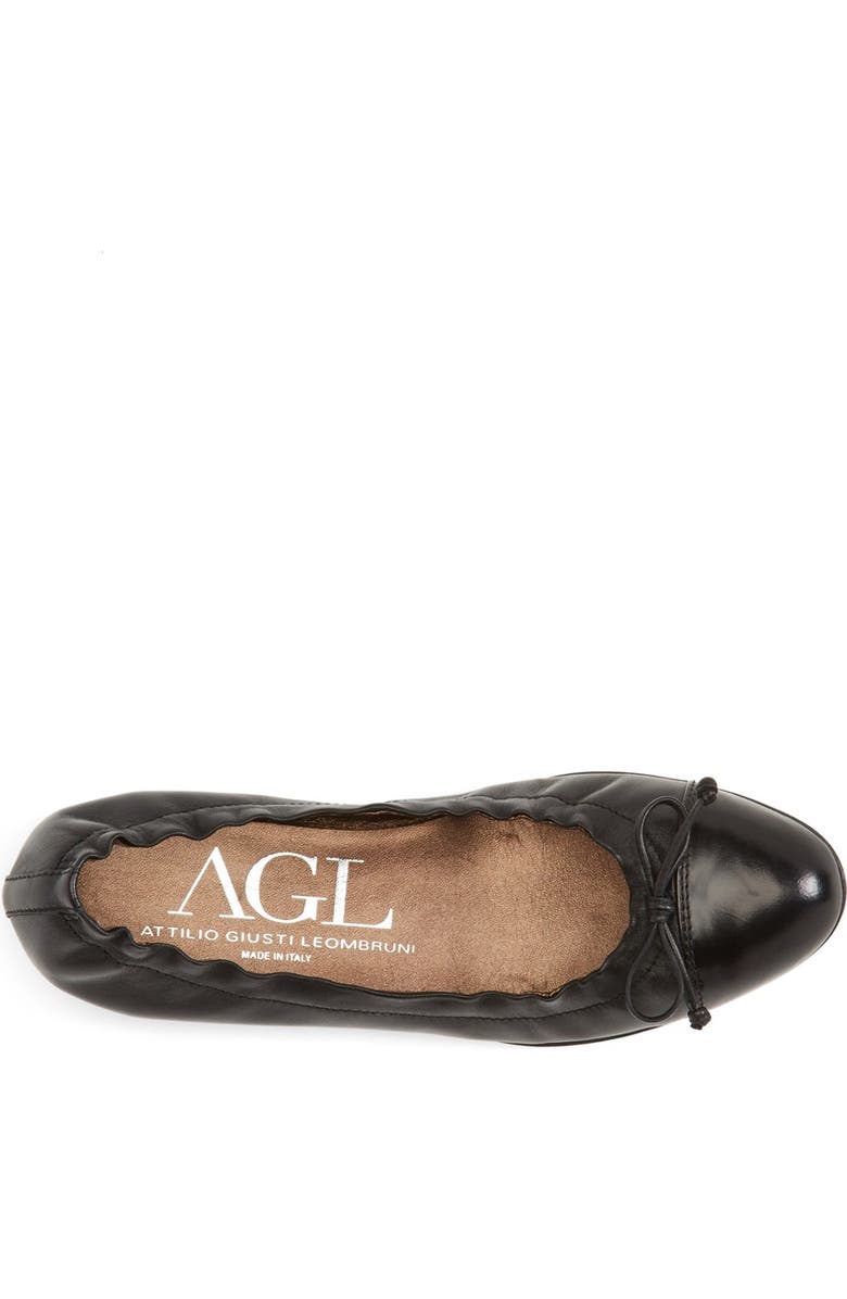 AGL Leather Ballet Flat, Alternate, color,