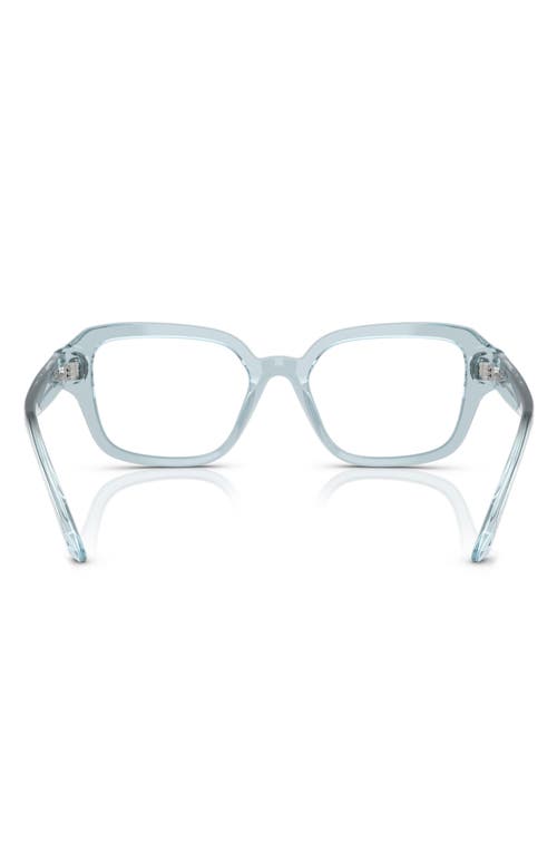 Swarovski 54mm Pillow Optical Glasses In Blue