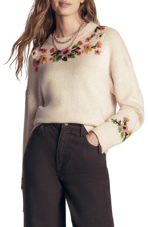 Ella Embroidered Sweater