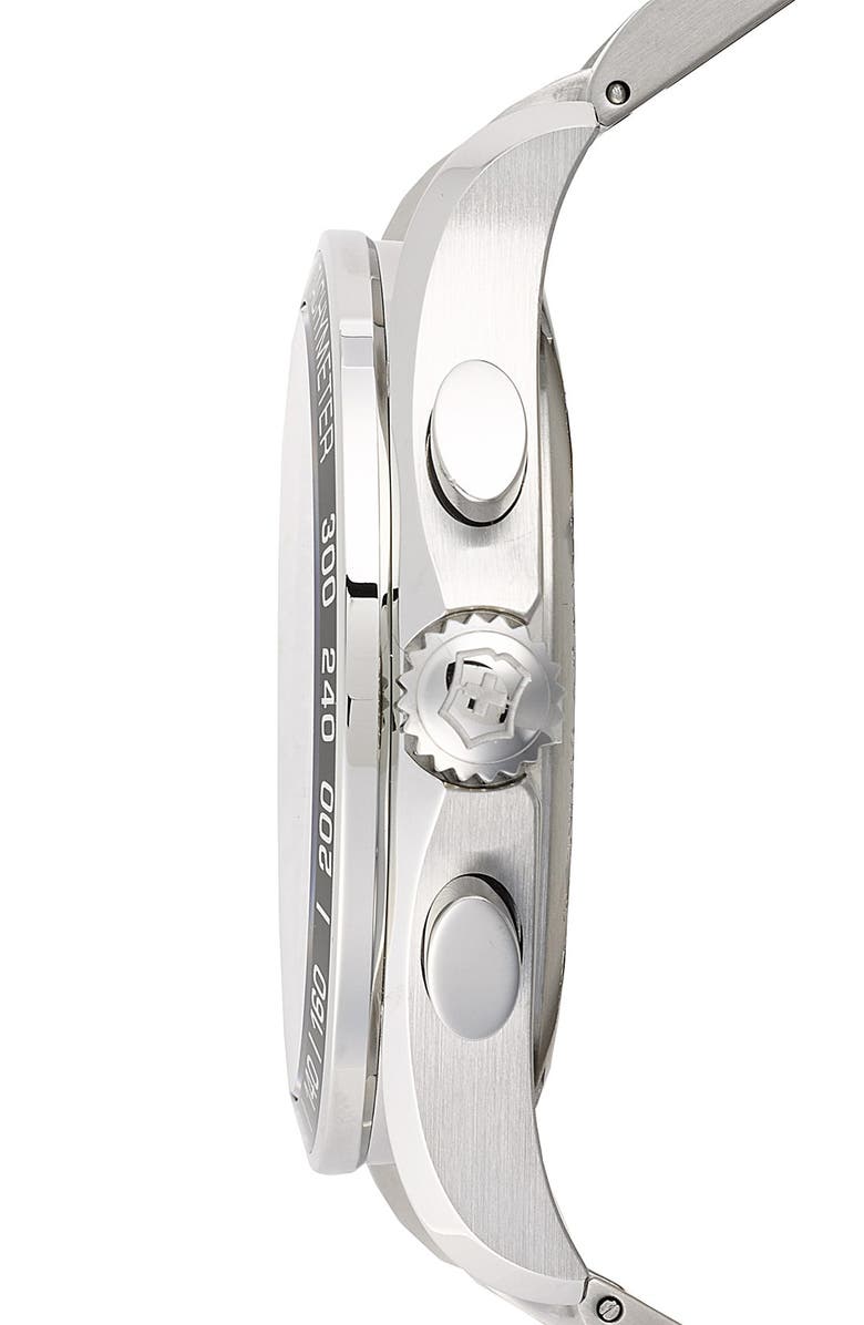 Victorinox Swiss Army<sup>®</sup> 'Chrono Classic XLS' Bracelet Watch, 45mm, Alternate, color,