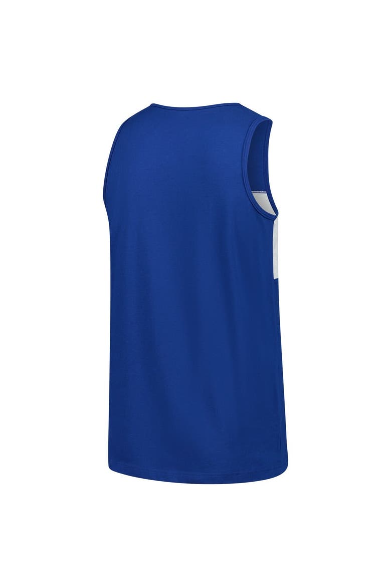 Men's Mitchell & Ness Royal Indianapolis Colts Retro Colorblock Tank Top, Alternate, color, Royal