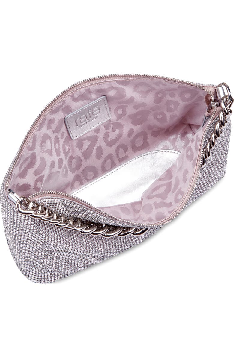 Rafe New York Eliza Shoulder Bag, Alternate, color, Silver