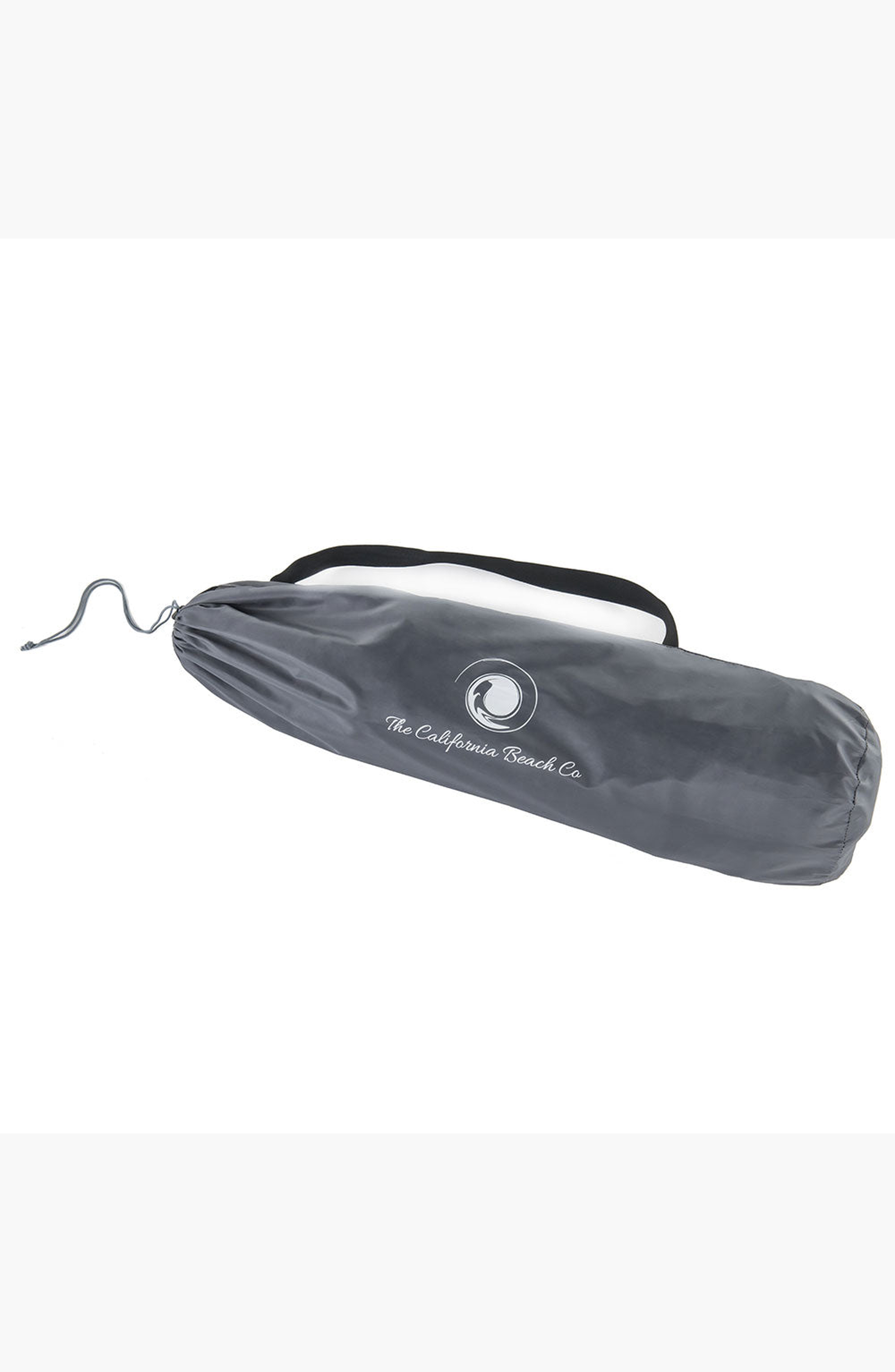 The California Beach Company Pop N Go Carry Bag, Main, color, Charcoal Grey