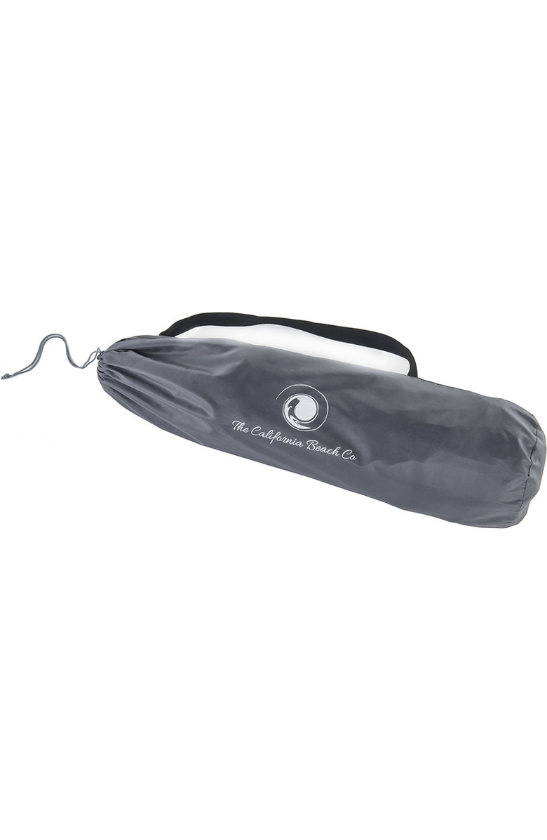 The California Beach Company Pop N Go Carry Bag, Main, color, Charcoal Grey