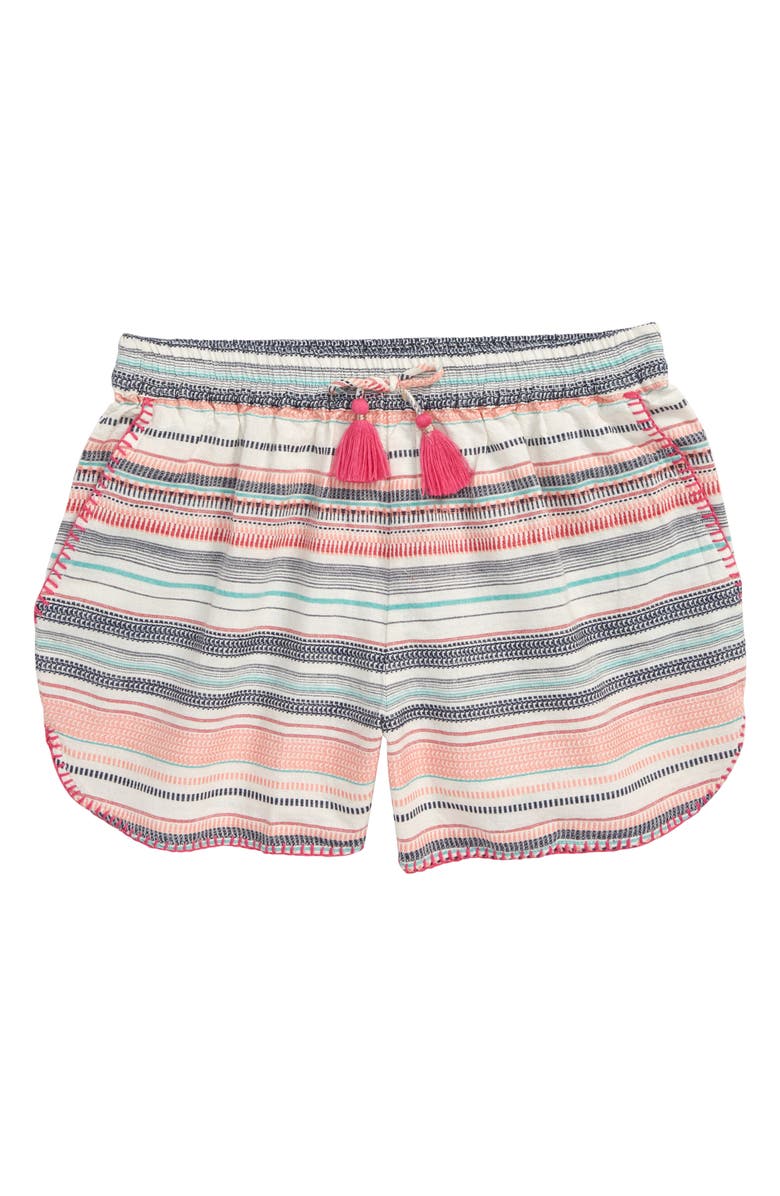 Peek Aren't You Curious Baja Stripe Shorts, Main, color,