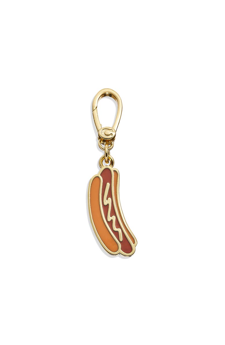 COACH Collectible Hot Dog Charm, Main, color,