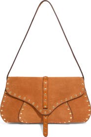 AIMEE Armour Leather Baguette Shoulder Bag