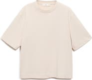 MANGO Oversize Cotton T-Shirt