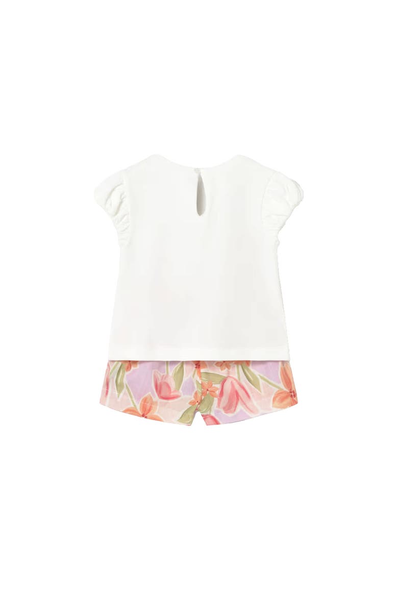 Floral Set, Alternate, color, White