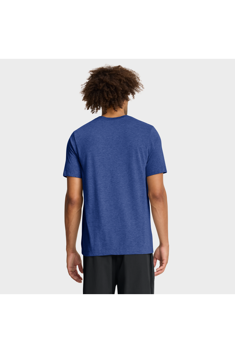 Men's Nike Heather Royal Florida Gators Legacy Mantra Tri-Blend T-Shirt, Alternate, color, Heather Royal