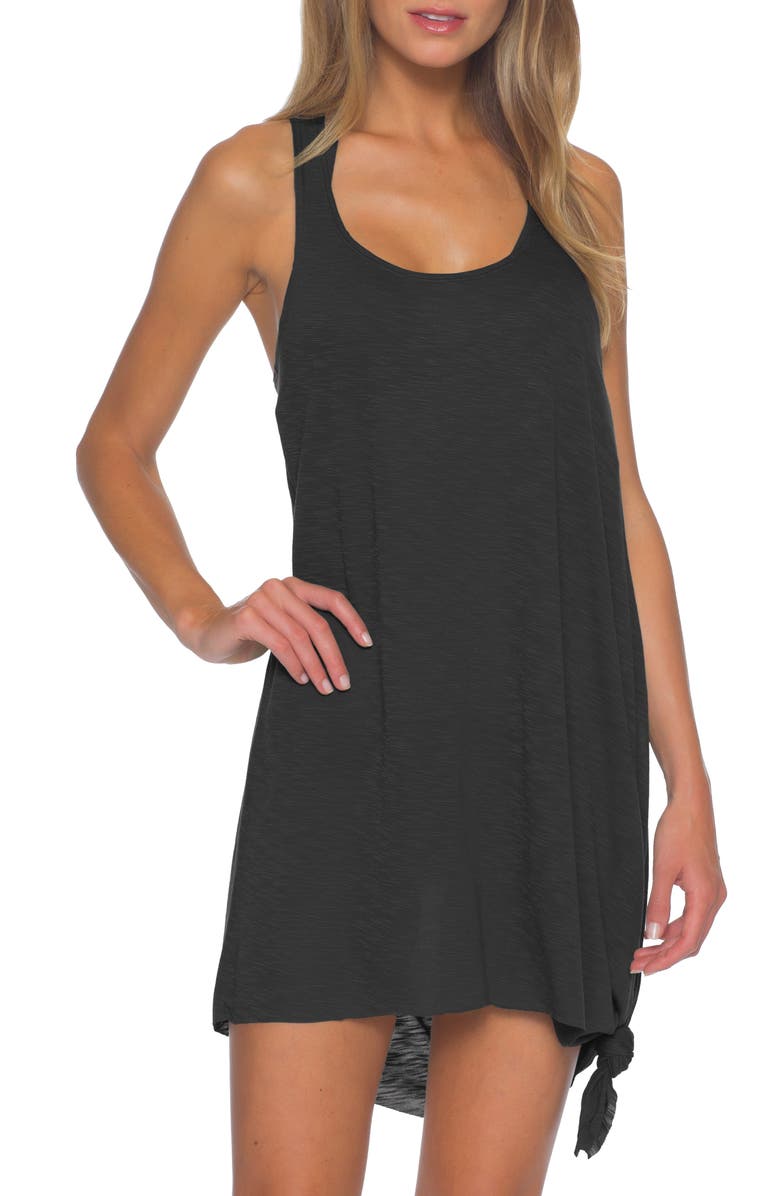 Becca It's a Breeze Twist Back Cover-Up Dress, Main, color, 