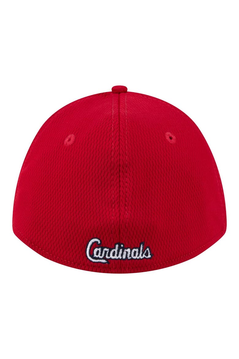 Men's New Era Red St. Louis Cardinals Dash 39THIRTY Flex Hat, Alternate, color, Red