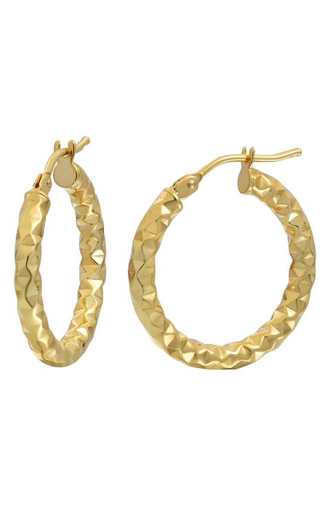 14K Gold Hoop Earrings (Nordstrom Exclusive)