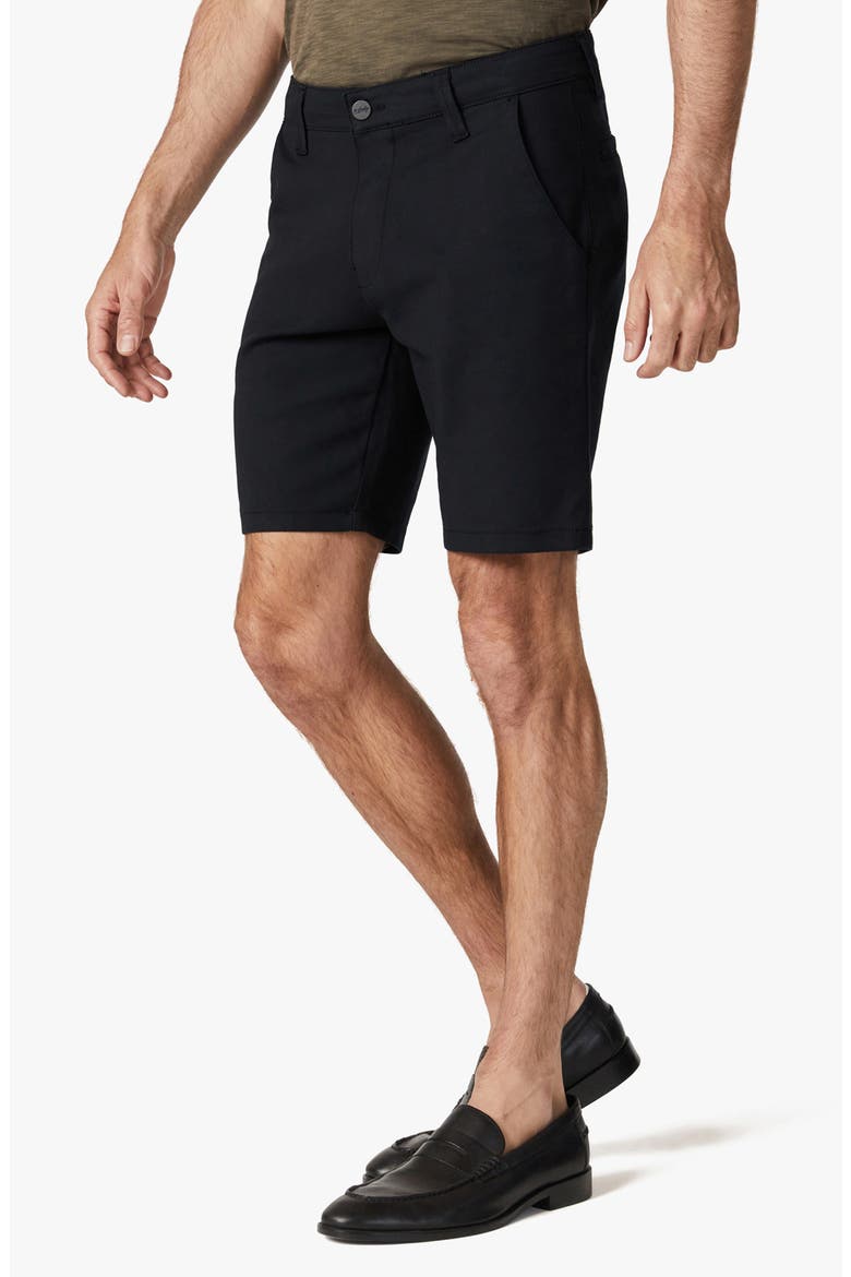 Arizona Stretch Cotton Blend Chino Shorts, Alternate, color, BLACK HIGH FLYER