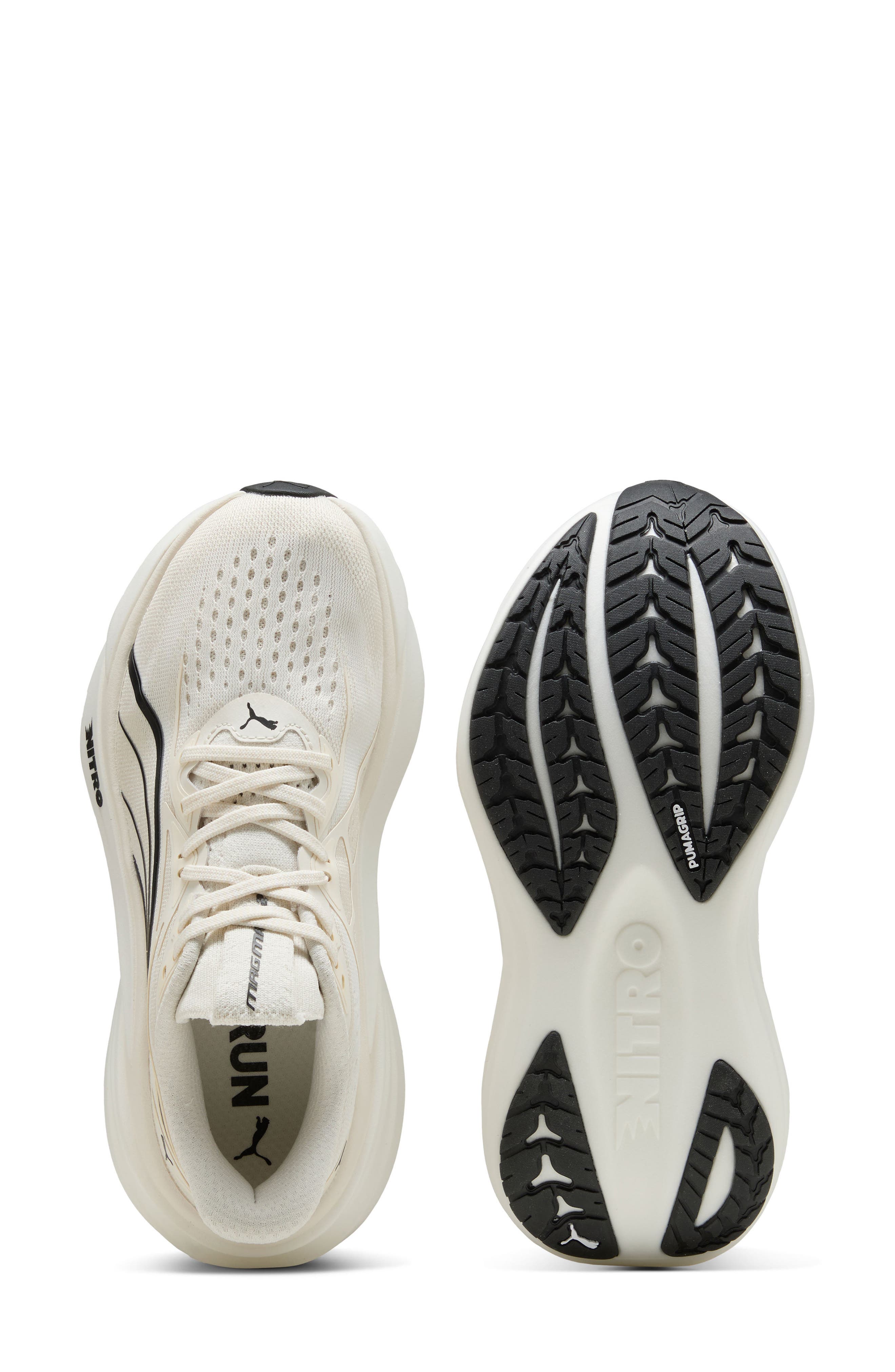PUMA MagMax NITRO<sup>™</sup> 2 Running Shoe, Alternate, color, Warm White/Puma Black