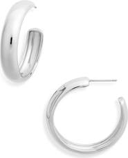 JENNY BIRD Large Staple Hoop Earrings