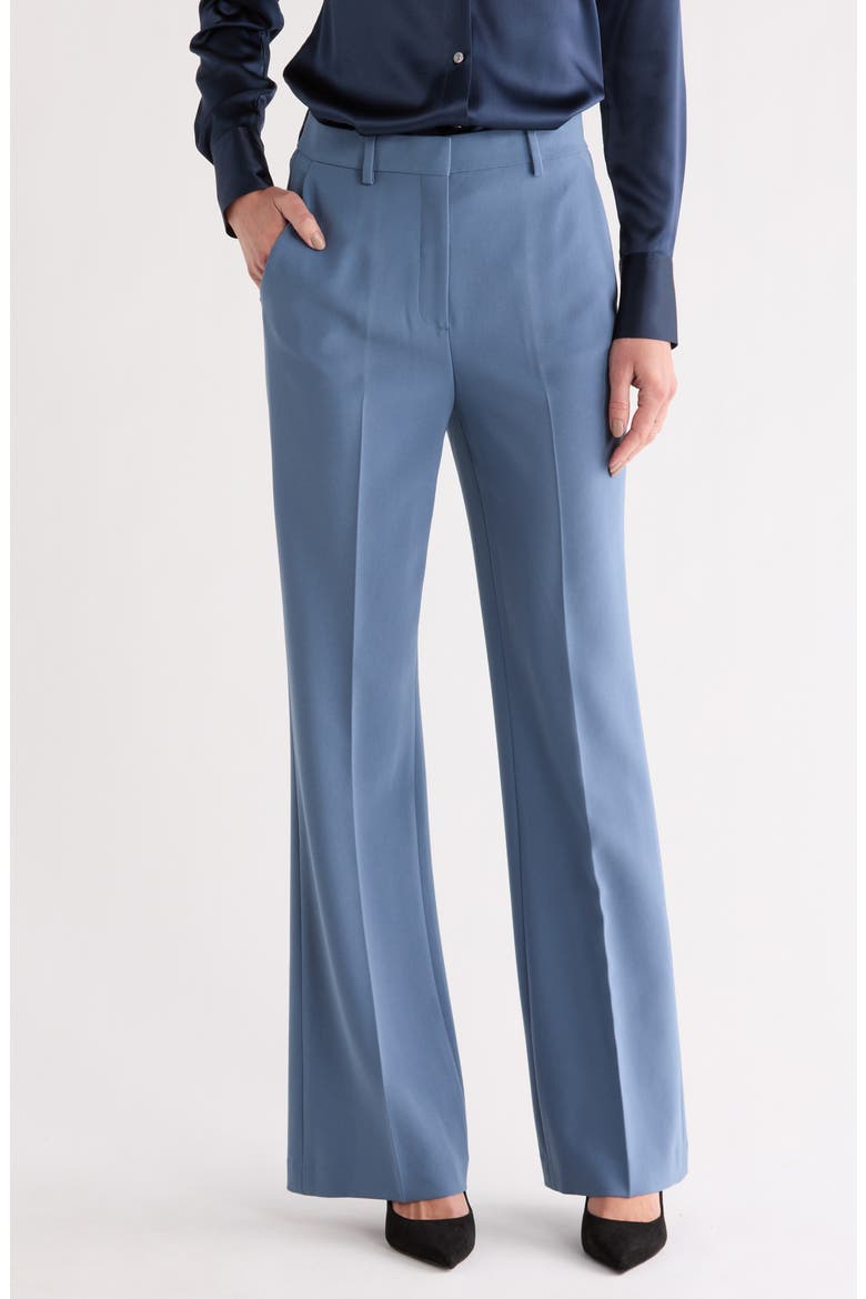 Demitira High Waist Flare Leg Pants, Main, color, BERING