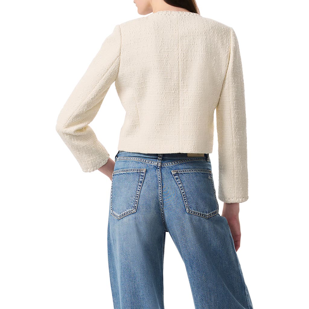 Rag & Bone Cheyenne Tweed Jacket In White