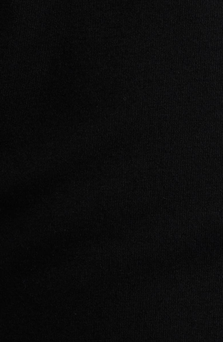 ARTLESS FOREVER Tate Plunge Neck Midi Dress, Alternate, color, Black