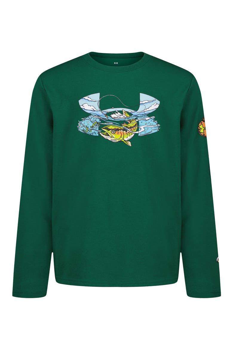 Kids' Great Catch T-Shirt, Main, color, CAMPUS IVY