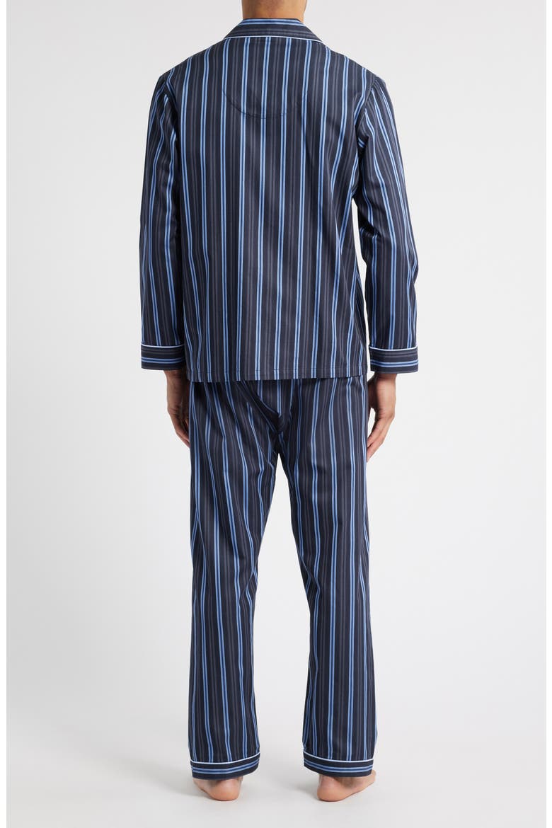Cotton Sateen Pajamas, Alternate, color, STONE