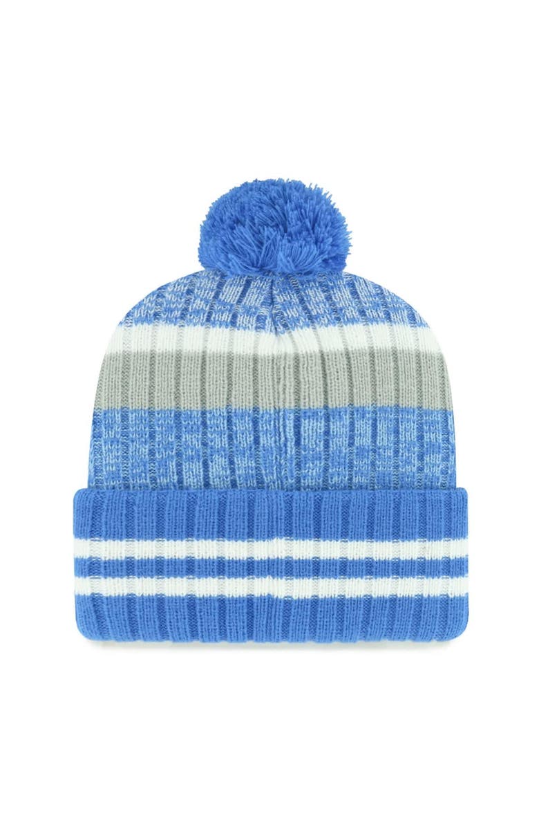 
47 Men
s 
47 Detroit Lions Quiver Cuffed Knit Hat with Pom, Alternate, color, Blue
