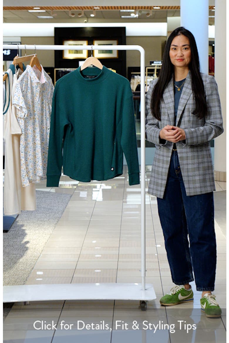 Paige Mock Neck Knit Top video
