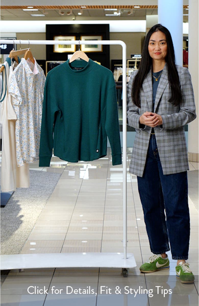 Paige Mock Neck Knit Top, sales video thumbnail