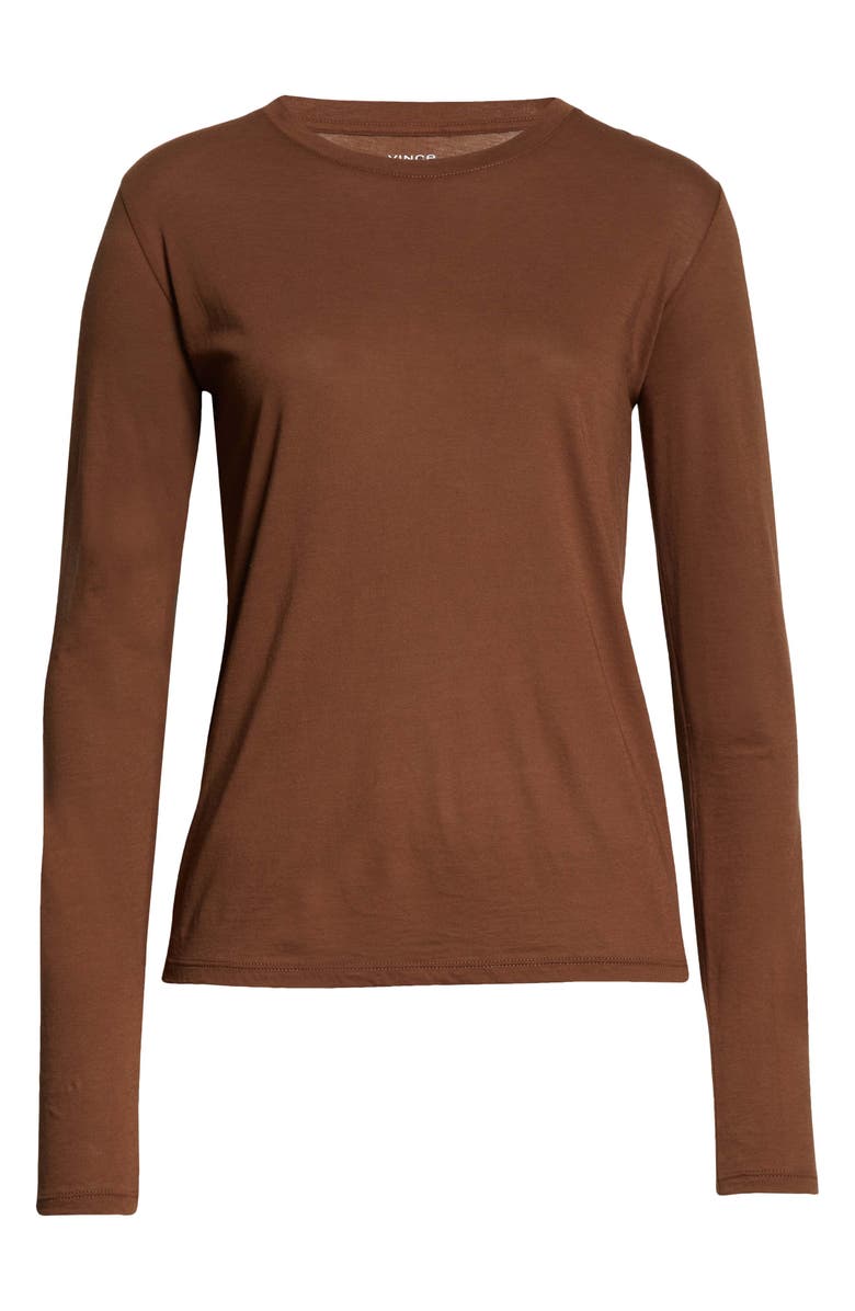 Vince Essential Long Sleeve T-Shirt, Alternate, color,