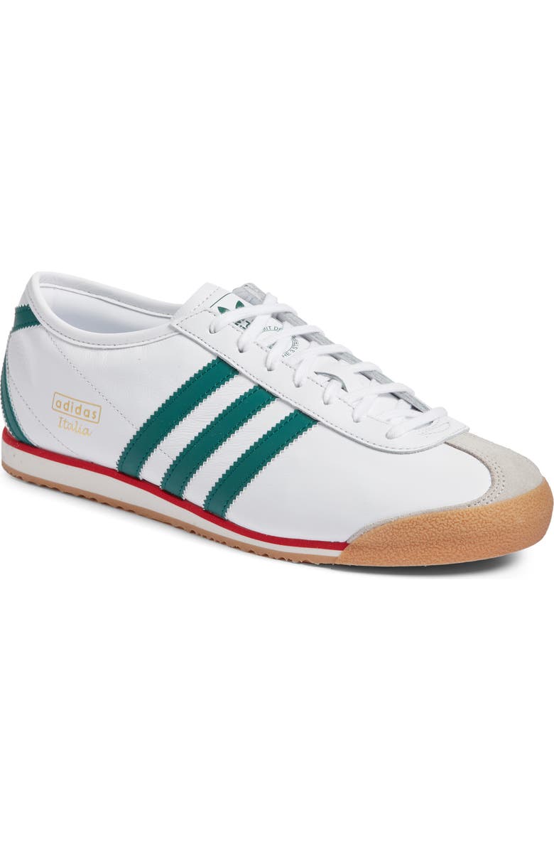 adidas Italia 70s Shoe, Main, color, White/ Collegiate Green/ Gum