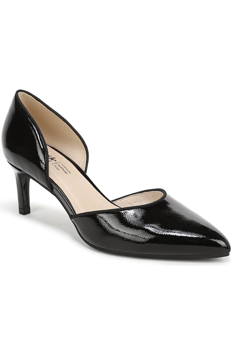 LifeStride Alessandra d'Orsay Pump, Main, color, Black