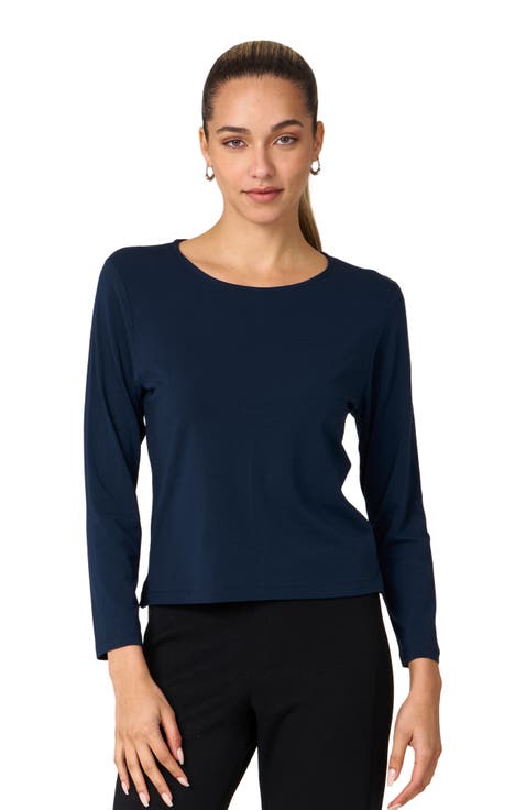 Rebody Essentials Mid Length Long Sleeve Top