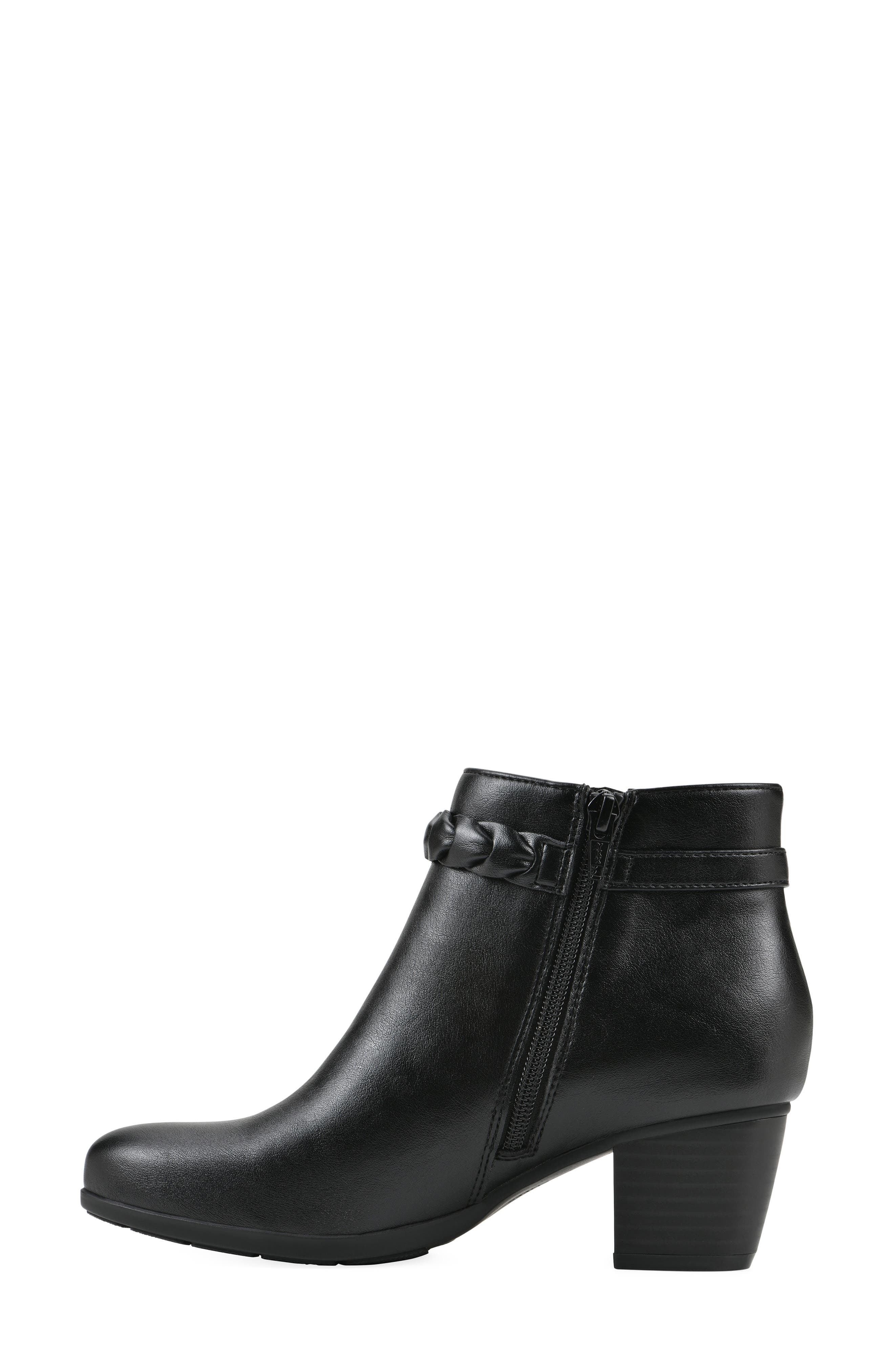 Anslie Bootie, Alternate, color, BLACK/ SMOOTH