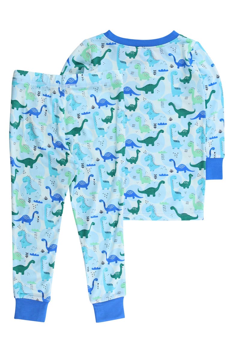 Gender Inclusive SoftSnooze Toddler Long Sleeve Pajama Set, Alternate, color, Snuggle-Saurus