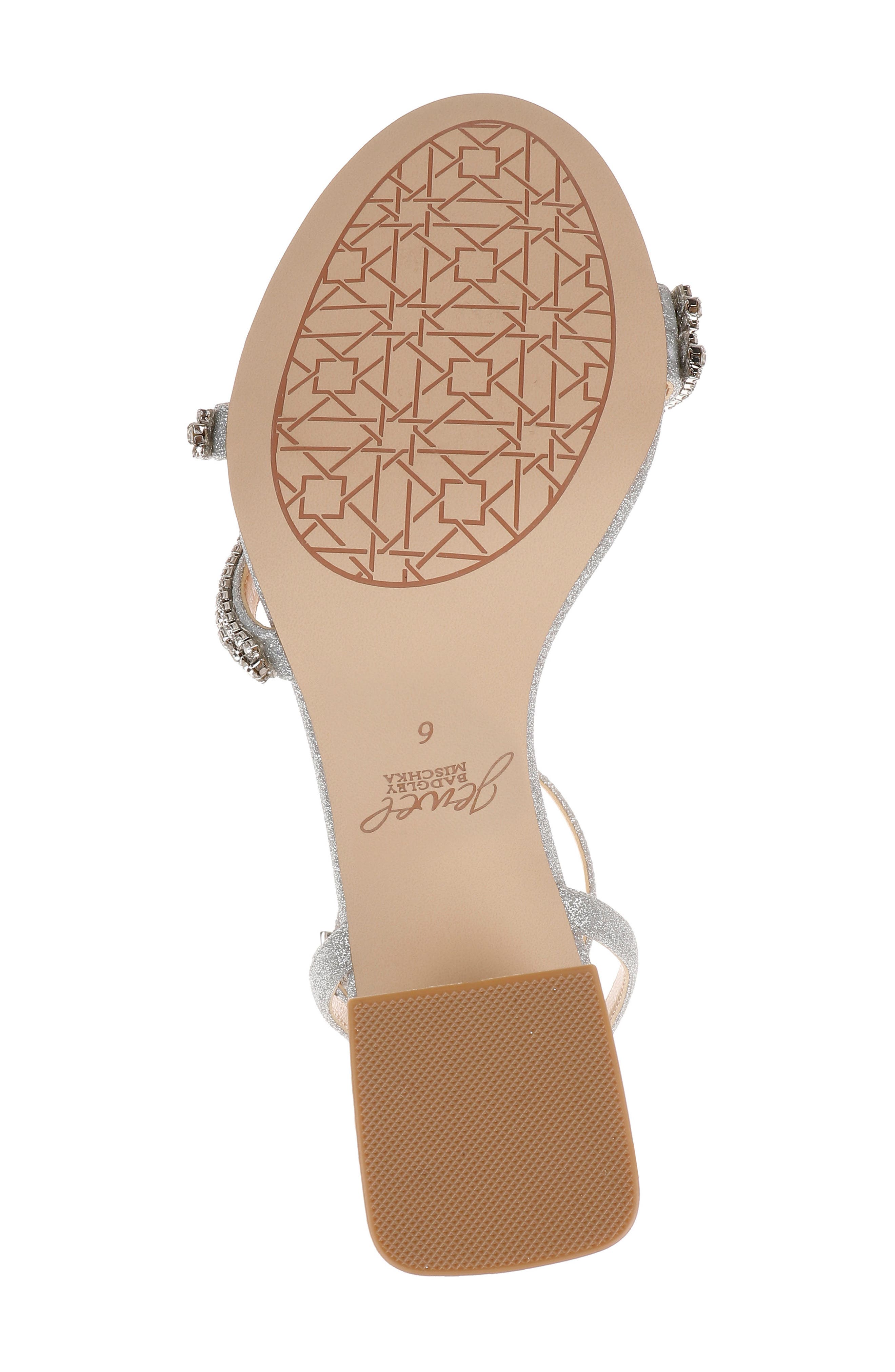 Jewel Badgley Mischka Rosa Ankle Strap Sandal, Alternate, color, 