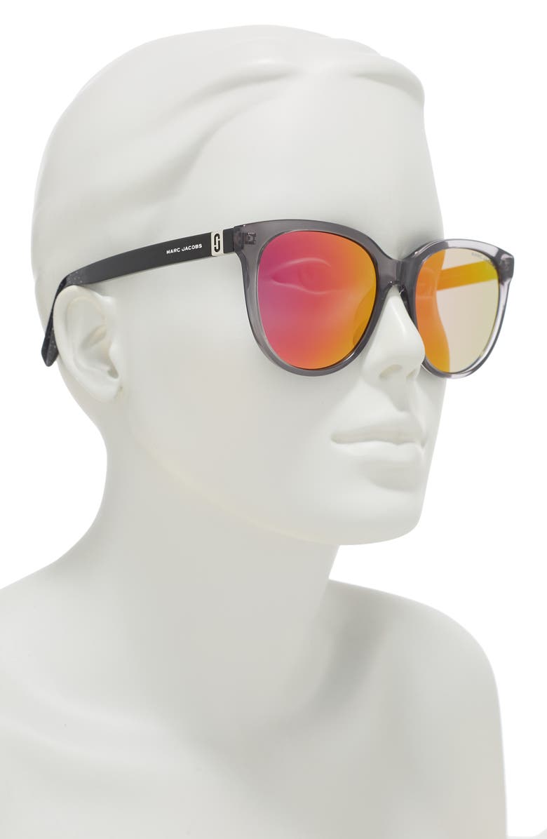 The Marc Jacobs 55mm Cat Eye Sunglasses, Alternate, color,