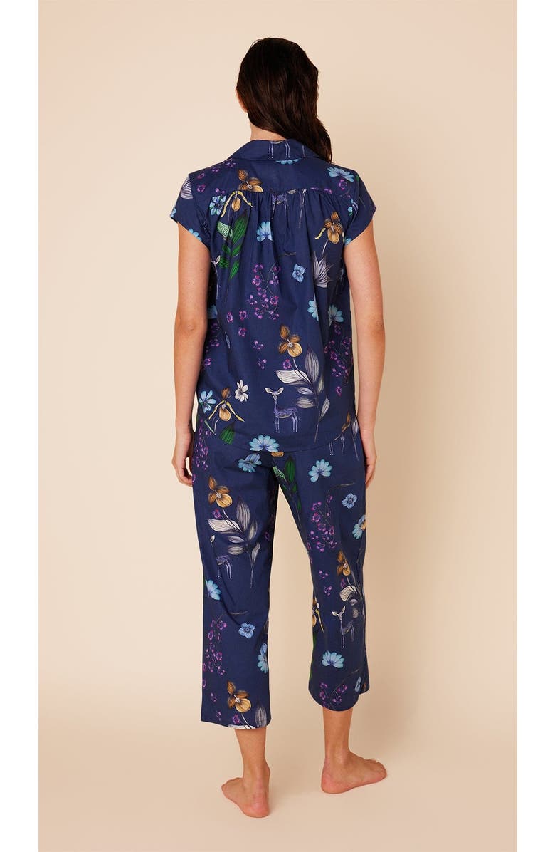 The Cat's Pajamas Luxe Pima Capri Novelty Set, Alternate, color, Deerly