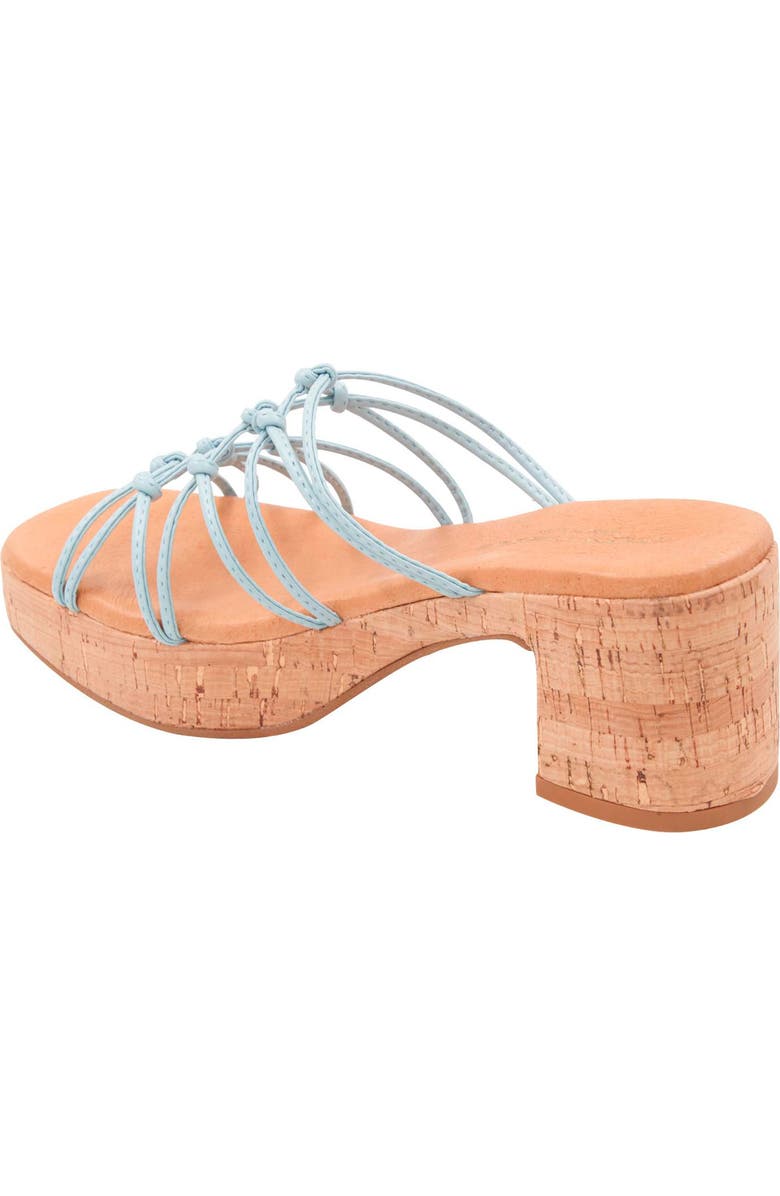 André Assous Camryn Platform Slide Sandal, Alternate, color, Ice Blue