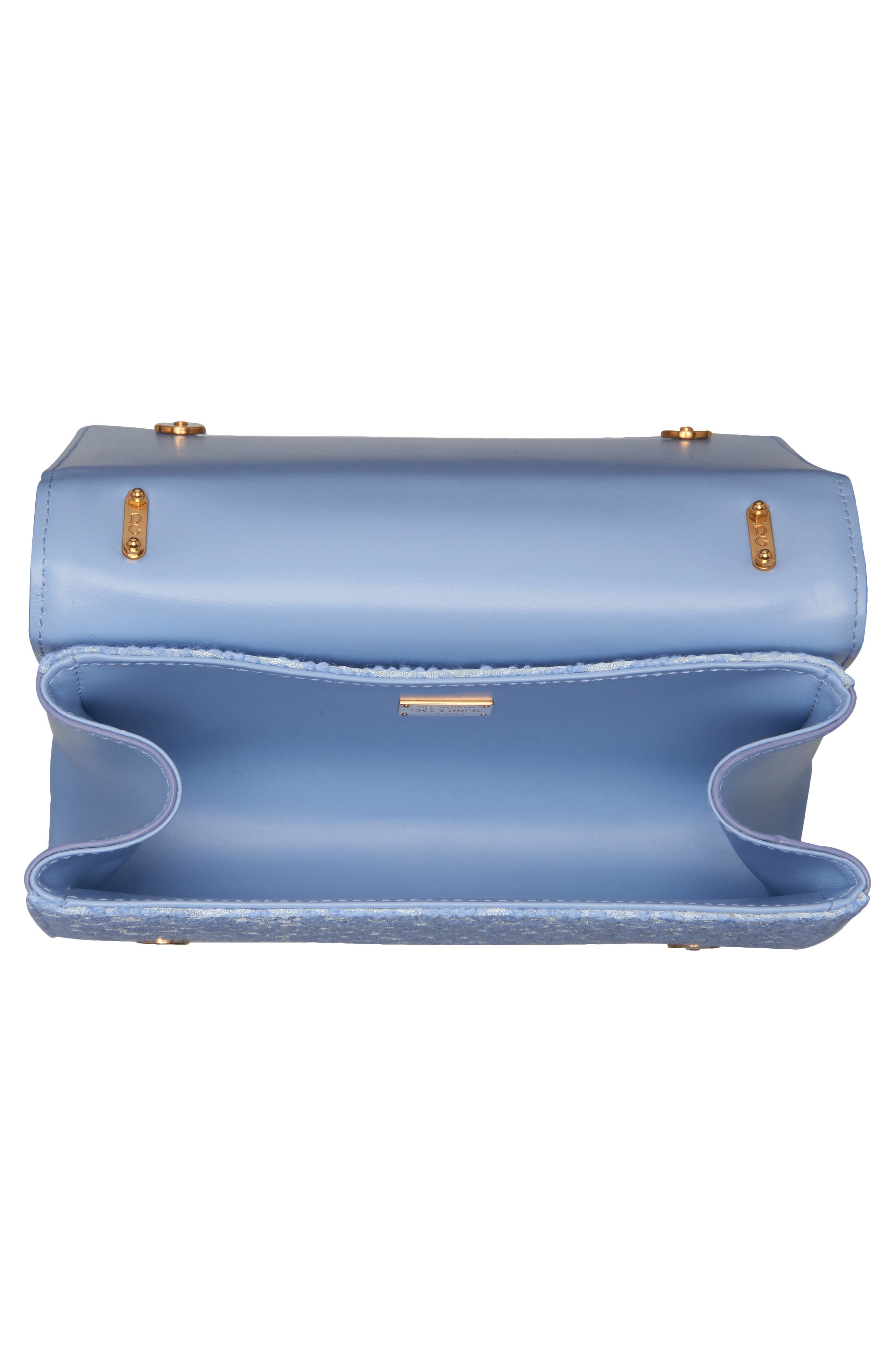 Dolce&Gabbana DG Girls Bouclé Shoulder Bag, Alternate, color, 