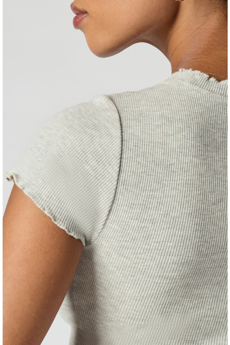 Jersey Rib T-Shirt, Alternate, color, HEATHER ICE